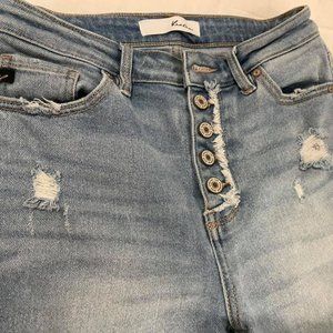 KanCan size 3/25 BF high waist button up jeans
